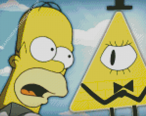 Bill Cipher Diamond Painting