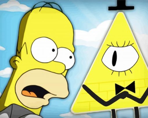 Bill Cipher Diamond Painting