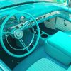 Blue 56 Ford Thunderbird Diamond Painting