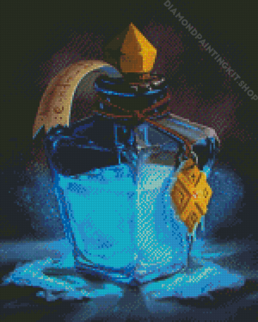 Blue Potion Diamond Painting