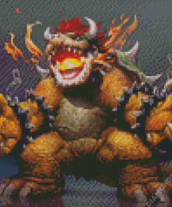 Bowser Diamond Painting