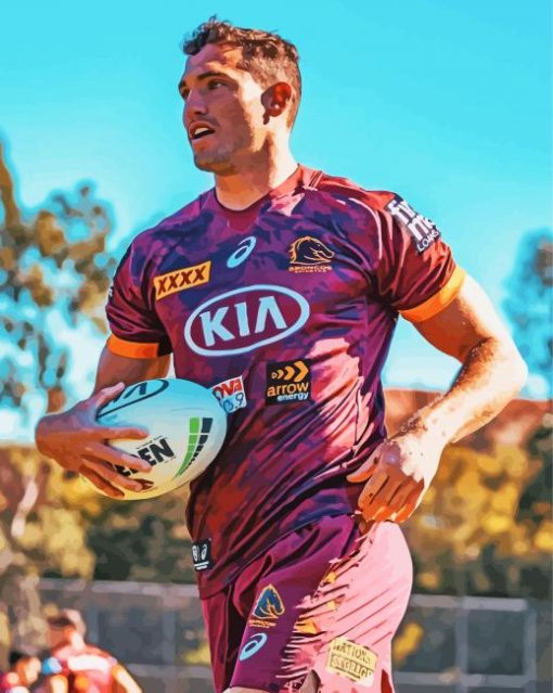 Brisbane Broncos Player Diamond Painting