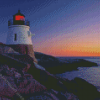 Castle Hill Lighthouse Newport Rhode Island Diamond Painting