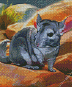 Chinchilla Animal Art Diamond Painting