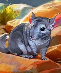 Chinchilla Animal Art Diamond Painting