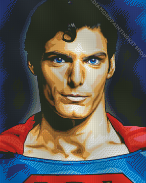 Christopher Reeve Spiderman Diamond Painting