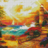 Chuck Pinson Lighthouse Diamond Painting