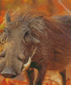 Common Warthog Diamond Painting