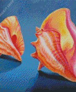 Conch Shells Diamond Painting