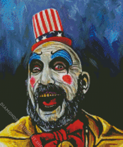 Creepy Captain Spaulding Diamond Painting