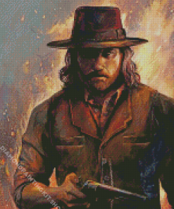 Cullen Bohannon Hell On Wheels Diamond Painting