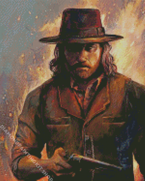 Cullen Bohannon Hell On Wheels Diamond Painting