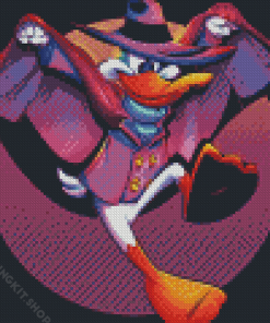 Darkwing Duck Drake Mallard Diamond Painting