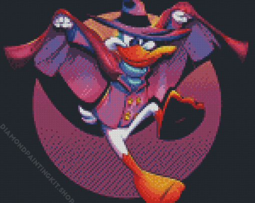 Darkwing Duck Drake Mallard Diamond Painting