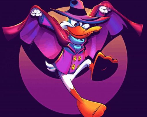 Darkwing Duck Drake Mallard Diamond Painting