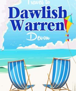 Dawlish Warren Poster Diamond Painting