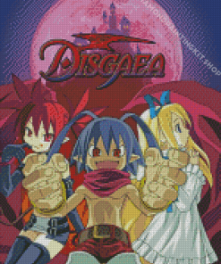 Disgaea Anime Poster Diamond Painting