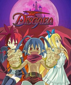 Disgaea Anime Poster Diamond Painting