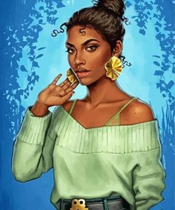 Disney Modern Princess Tiana Diamond Painting