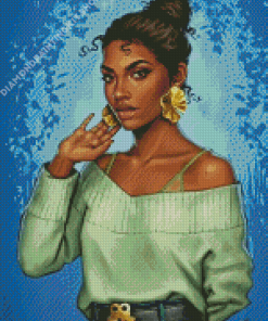 Disney Modern Princess Tiana Diamond Painting