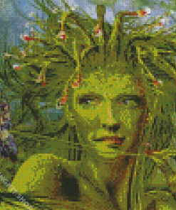 Dryad And Little Fairy Diamond Painting