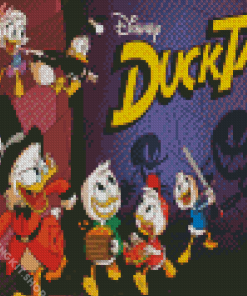 Ducktales 80s Cartoon Diamond Painting