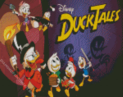 Ducktales 80s Cartoon Diamond Painting