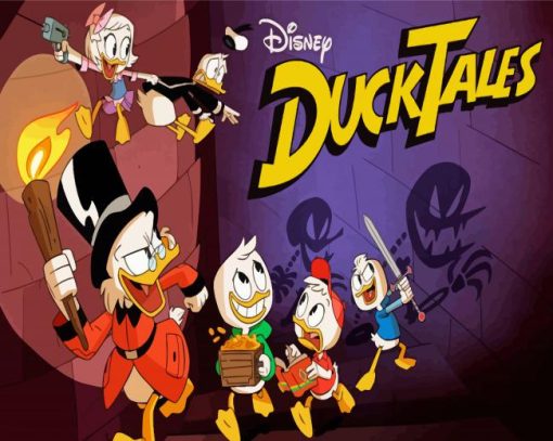 Ducktales 80s Cartoon Diamond Painting