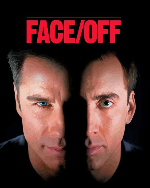 Face Off Movie Poster Diamond Painting