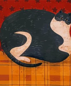 Fat Cat Warren Kimble Diamond Painting