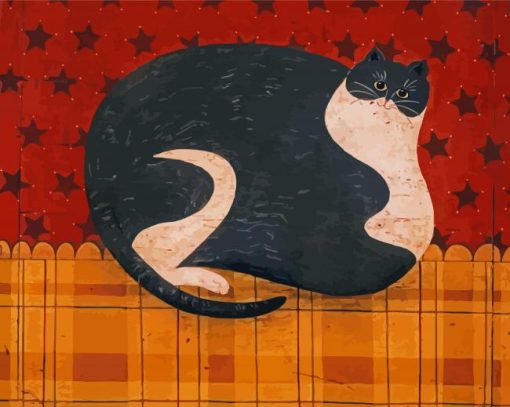 Fat Cat Warren Kimble Diamond Painting