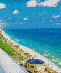 Fort Lauderdale Florida Beach Diamond Painting