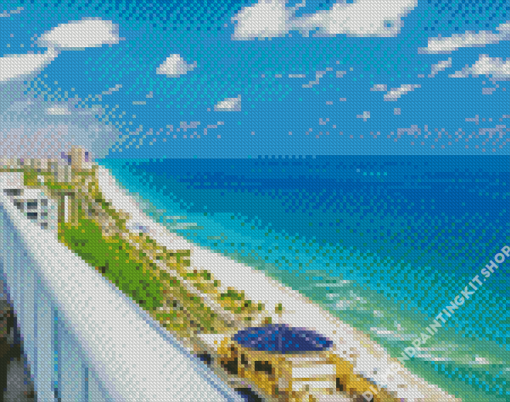 Fort Lauderdale Florida Beach Diamond Painting