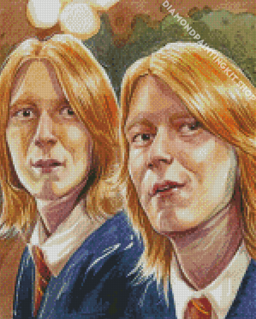 Fred And George Weasley Twins Art Diamond Painting