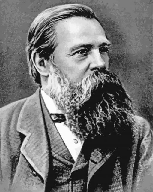 Friedrich Engels Philosopher Diamond Painting