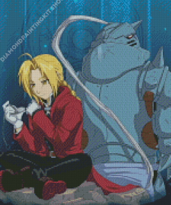 Full Metal Alchemist Manga Diamond Painting