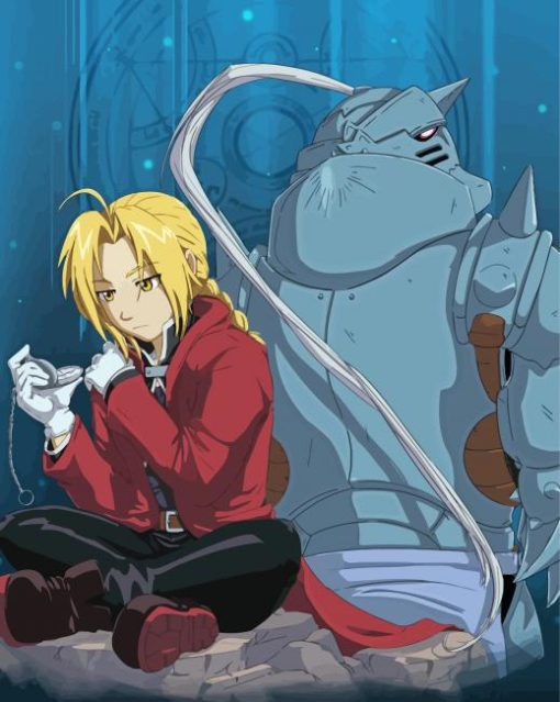 Full Metal Alchemist Manga Diamond Painting