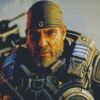 Gears Of War Game Character Diamond Painting