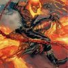 Ghost Rider Marvel Art Diamond Painting