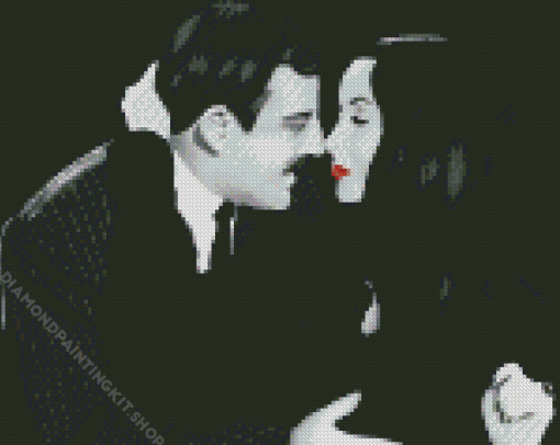 Gomez And Morticia Addams Diamond Painting