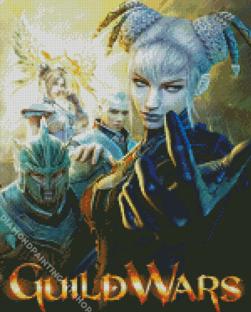 Guild Wars Game Serie Poster Diamond Painting