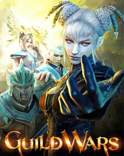 Guild Wars Game Serie Poster Diamond Painting