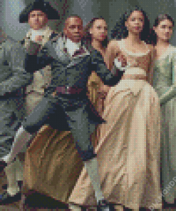 Hamilton Musical Characters Diamond Painting