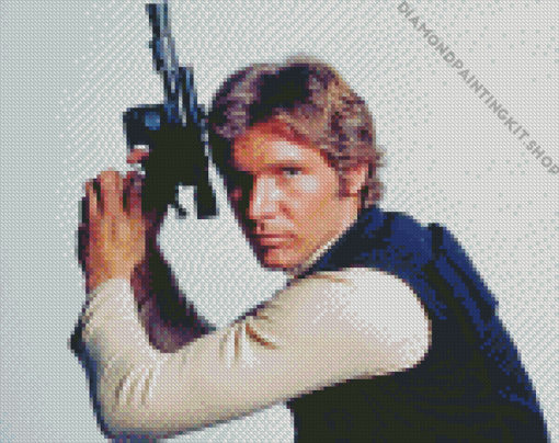 Hans Solo Diamond Painting