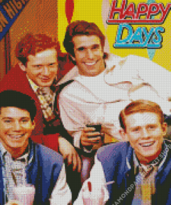 Happy Days TV Show Diamond Painting