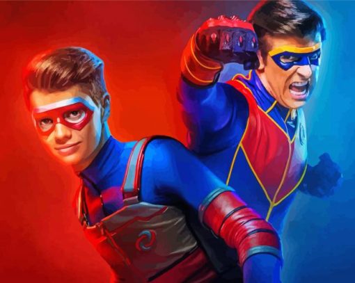 Henry Danger Heroes Diamond Painting