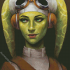 Hera Syndulla The Captain Diamond Painting