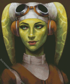 Hera Syndulla The Captain Diamond Painting