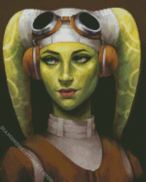 Hera Syndulla The Captain Diamond Painting