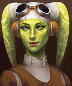 Hera Syndulla The Captain Diamond Painting